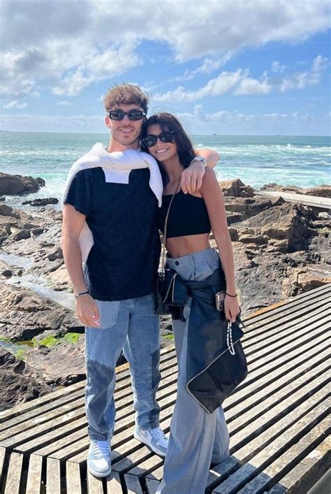 Who is Pierre Gaslys girlfriend, Francisca Cerqueira。